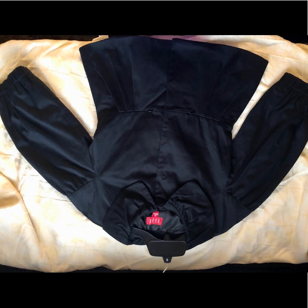 Collared Black Jacket